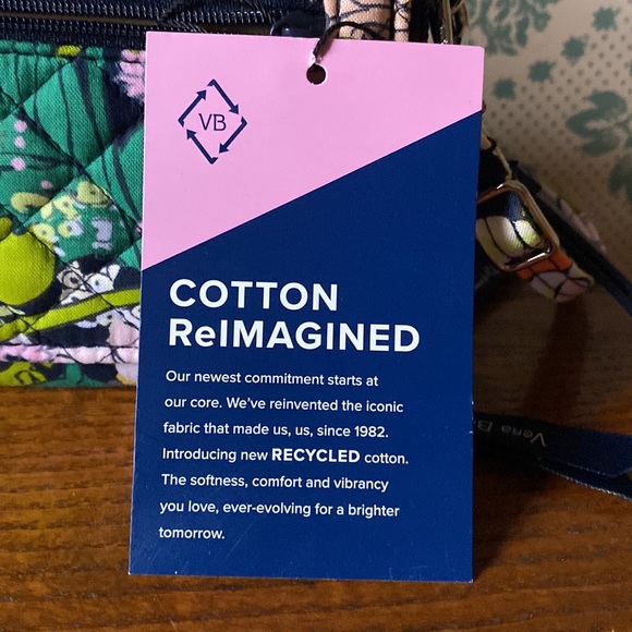 🎉HP👉 NWT Vera Bradley RFID All in One Crossbody: Bloom Boom - Picture 7 of 14